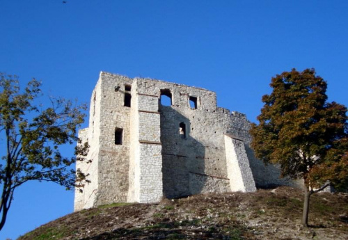 Kazimierz Dolny-ruiny zamku.