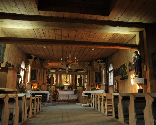Stary drewniany kościół w Zakopanem, dawny parafialny