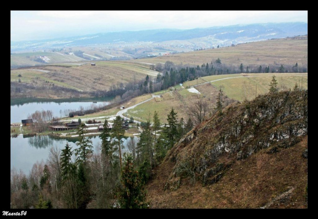 Widok z Zamku w Czorsztynie