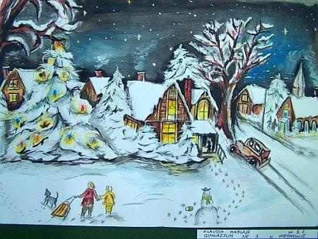 Boże Narodzenie w malarstwie i sztuce ludowej 2010 #mdkmiechow