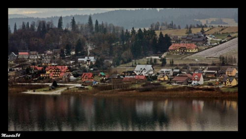 Widok z Zamku w Czorsztynie