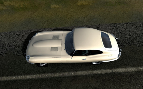 Jaguar Type E Coupe #JaguarTypeECoupe #TDU #TestDriveUnlimited #SamochodyOsobowe #Gry