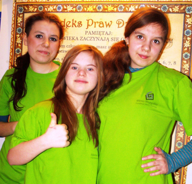 Agnieszka, Małgosia, Zosia (wg alfabetu)