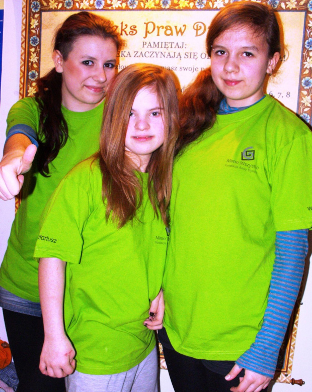 Agnieszka, Małgosia, Zosia (wg alfabetu)