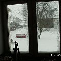 Okno z rana tak się prezentowało