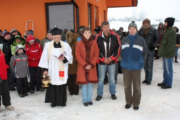 otwarcie stoku w Sławicach 9.01.2010 #mdkmiechow