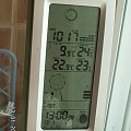 Za oknem i na oknie w kuchni. Kierunek SbW
