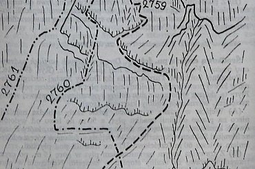 5.09.1969 Pośrednia Sobkowa Turnia Na tej ścianie poprowadziliśmy z Jankiem nowa drogę, oznaczona numerem 2760 #góry #wspinaczka
