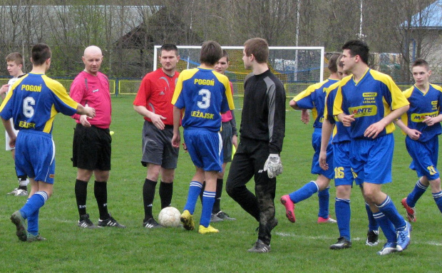 Pogoń Leżajsk - Stal Stalowa Wola (0:2), 16.04.2011 r. - I liga podkarpacka juniorów młodszych #lezajsk #leżajsk #pogoń #pogon #PogońLeżajsk #leżajsktm #PiłkaNożna #sport #juniorzy #stal #StalStalowaWola #StalowaWola