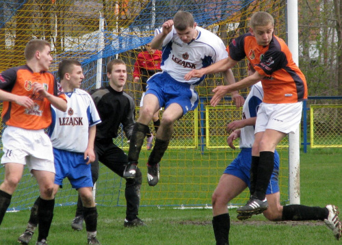 Pogoń Leżajsk - Stal Stalowa Wola (1:1), 16.04.2011 r. - I liga podkarpacka juniorów #pogon #pogoń #PogońLeżajsk #lezajsk #leżajsk #lezajsktm #sport #PiłkaNozna #stal #StalStalowaWola #StalowaWola #juniorzy