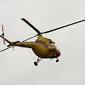 Śmigłowiec sanitarny Mi-2 nad Suwałkami