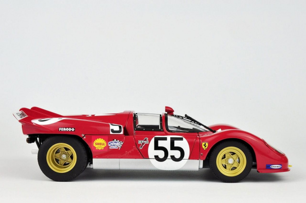 Ferrari 512 S #55 Suertees/Vaccarella 1000 km of Nurburgring 1970 - HWE 1:18