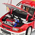 Mitsubishi Lancer Evo VI WRC T. Makinen Winner of 2001 Rally Monte Carlo - AUTOart 1:18