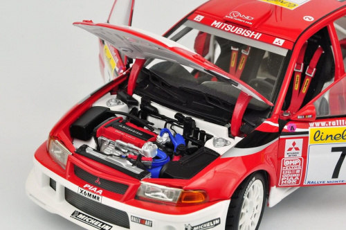 Mitsubishi Lancer Evo VI WRC T. Makinen Winner of 2001 Rally Monte Carlo - AUTOart 1:18