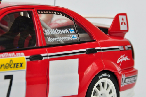 Mitsubishi Lancer Evo VI WRC T. Makinen Winner of 2001 Rally Monte Carlo - AUTOart 1:18