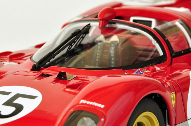 Ferrari 512 S #55 Suertees/Vaccarella 1000 km of Nurburgring 1970 - HWE 1:18