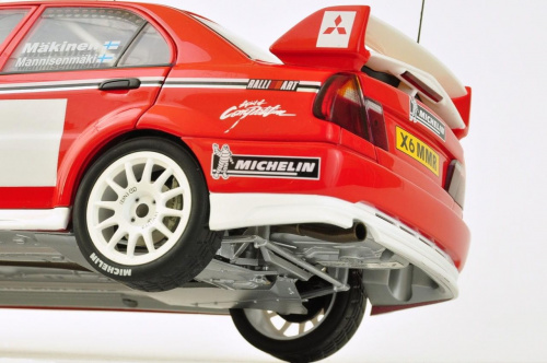 Mitsubishi Lancer Evo VI WRC T. Makinen Winner of 2001 Rally Monte Carlo - AUTOart 1:18