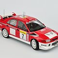 Mitsubishi Lancer Evo VI WRC T. Makinen Winner of 2001 Rally Monte Carlo - AUTOart 1:18