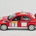 Mitsubishi Lancer Evo VI WRC T. Makinen Winner of 2001 Rally Monte Carlo - AUTOart 1:18