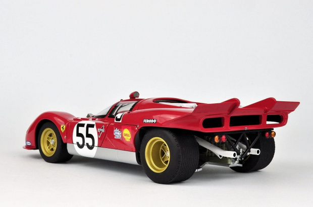 Ferrari 512 S #55 Suertees/Vaccarella 1000 km of Nurburgring 1970 - HWE 1:18