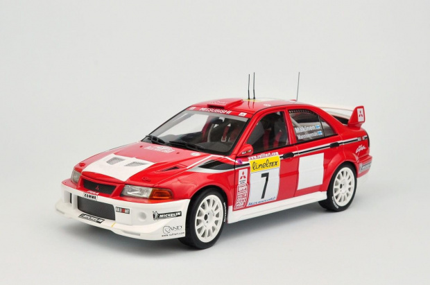 Mitsubishi Lancer Evo VI WRC T. Makinen Winner of 2001 Rally Monte Carlo - AUTOart 1:18