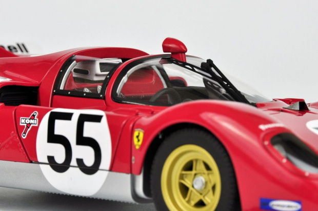 Ferrari 512 S #55 Suertees/Vaccarella 1000 km of Nurburgring 1970 - HWE 1:18