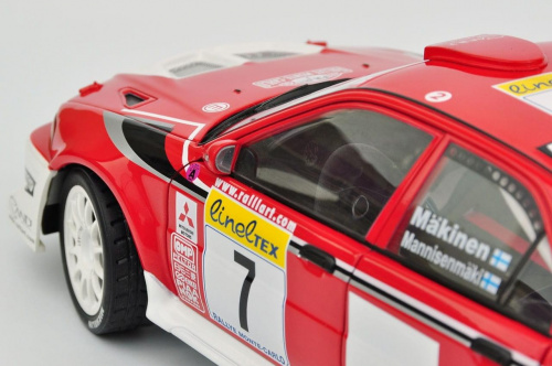 Mitsubishi Lancer Evo VI WRC T. Makinen Winner of 2001 Rally Monte Carlo - AUTOart 1:18