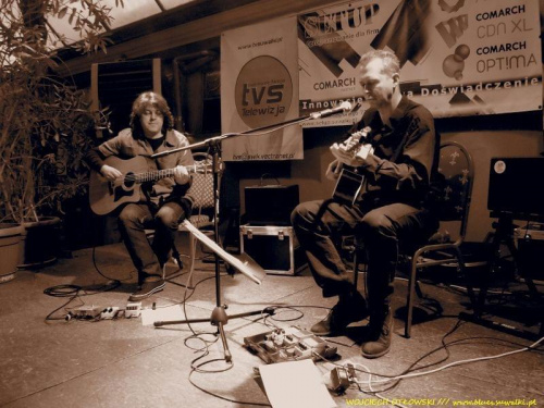 Duet akustyczny: Tomasz Kierejsza & Bogdan Topolski - Majówka w Rozmarino; 29 kwietnia 2011 #blues #Kierejsza #koncert #muzyka #Rozmarino #Suwałki #Topolski