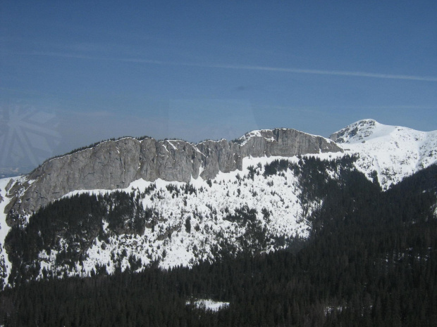 Widok z wagonika kolejki #Wycieczka #Zakopane