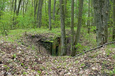 Pozycja jezior Mazurskich - Węzeł obrony Ruciane - Infanteriewerk Gross Gushinsee Nord - Dzieło piechoty Wielka Guzianka Północ #DziełoPiechoty #Ruciane