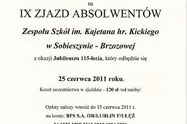 Zjazd Absolwentów w Sobieszynie-Brzozowej #ZjazdAbsolwentów #Sobieszyn #Brzozowa