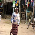 Pan w tradycyjnym stroju #Afryka #Kenia #suahili #Washini #wasini #tropik