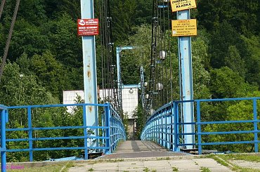 Kładka nad rzeką Sołą #Soła