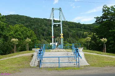 Kładka nad rzeką Sołą #Soła