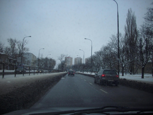 Aż tu nagle... duuużo śniegu #Zima #Warszawa #śnieg #Ostrobramska