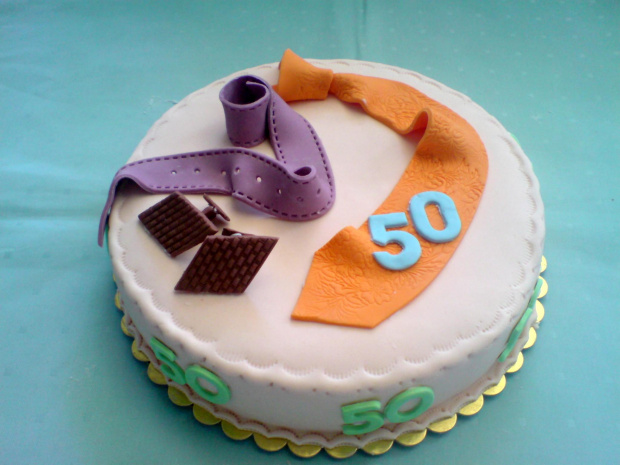 Dla Pana na 50 -tkę #tort #jubileusz
