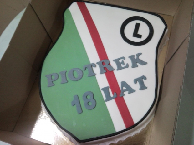 Torcik dla Legionisty #LEGIA #tort #boiski #MeczLiga #urodziny