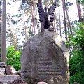 3. zbliżenie pomnika Leśników.