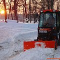 Zimowa robota Kubota #Sobieszyn #Brzozowa #Zima