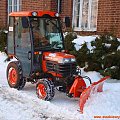 Zimowa robota Kubota #Sobieszyn #Brzozowa #Zima