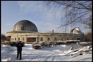 Zima w WPKIW Chorzów #zima #park #wpkiw #planetarium