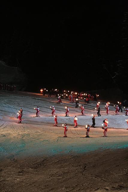 noc balonów w Zell am See