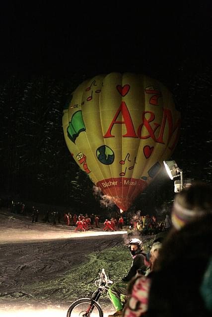 noc balonów w Zell am See