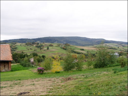 Bieśnik - widok na Maślaną Górę