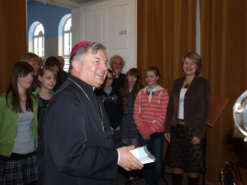 Wizyta biskupa Henryka Tomasika