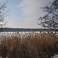 Jezioro Strzeszyńskie skute lodem