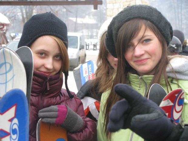 Akcja Zima 2010 - wycieczka do Bałtowa na narty.