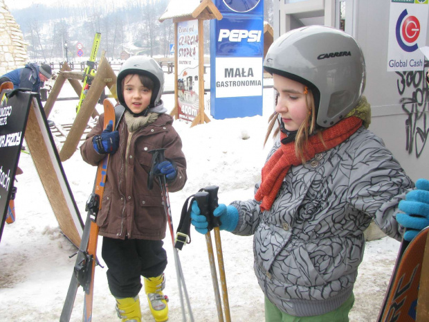 Akcja Zima 2010 - wycieczka do Bałtowa na narty.