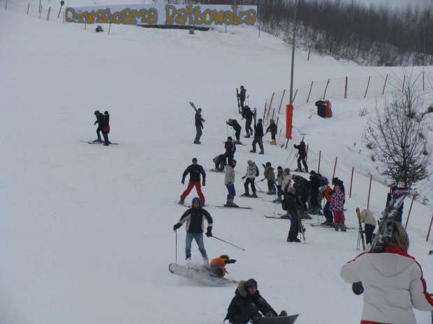 Akcja Zima 2010 - wycieczka do Bałtowa na narty.