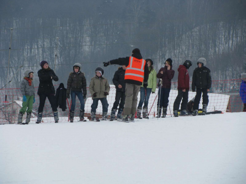 Akcja Zima 2010 - wycieczka do Bałtowa na narty.